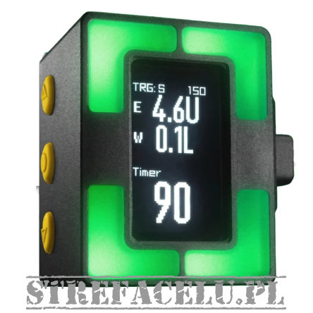Poziomica elektroniczna do optyki SG Pulse PRO (z montażem Picatinny + M-LOK) - Shooters Global