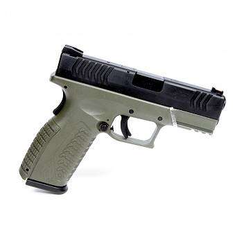 Pistolet XDM 3.8`` Czarno-Zielony kal. 9x19mm