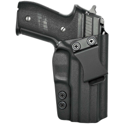 Kabura wewnętrzna prawa do pistoletu Sig Sauer P229 z szyną, RH IWB kydex, kolor: czarny