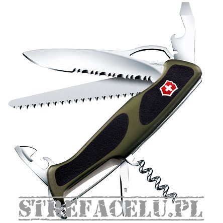 Victorinox Scyzoryk RangerGrip 179. zielono-czarny 130mm