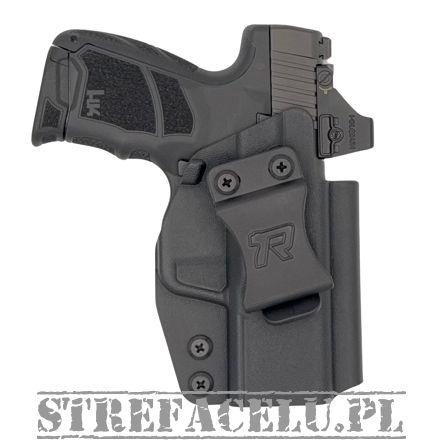 Kabura wewnętrzna lewa do pistoletu H&K CC9, LH IWB kydex, kolor: czarny
