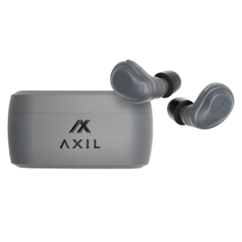 Zatyczki aktywne do uszu AXIL XCOR, kolor: Szary