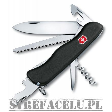 Victorinox Scyzoryk Forester czarny. Nylon. 111mm