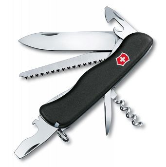 Victorinox Scyzoryk Forester czarny. Nylon. 111mm