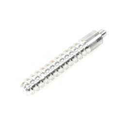 Adapter końcówka wyciora typu jag 9mm jag aluminiowy 9mm do flaneli - strzelba - SC-93C