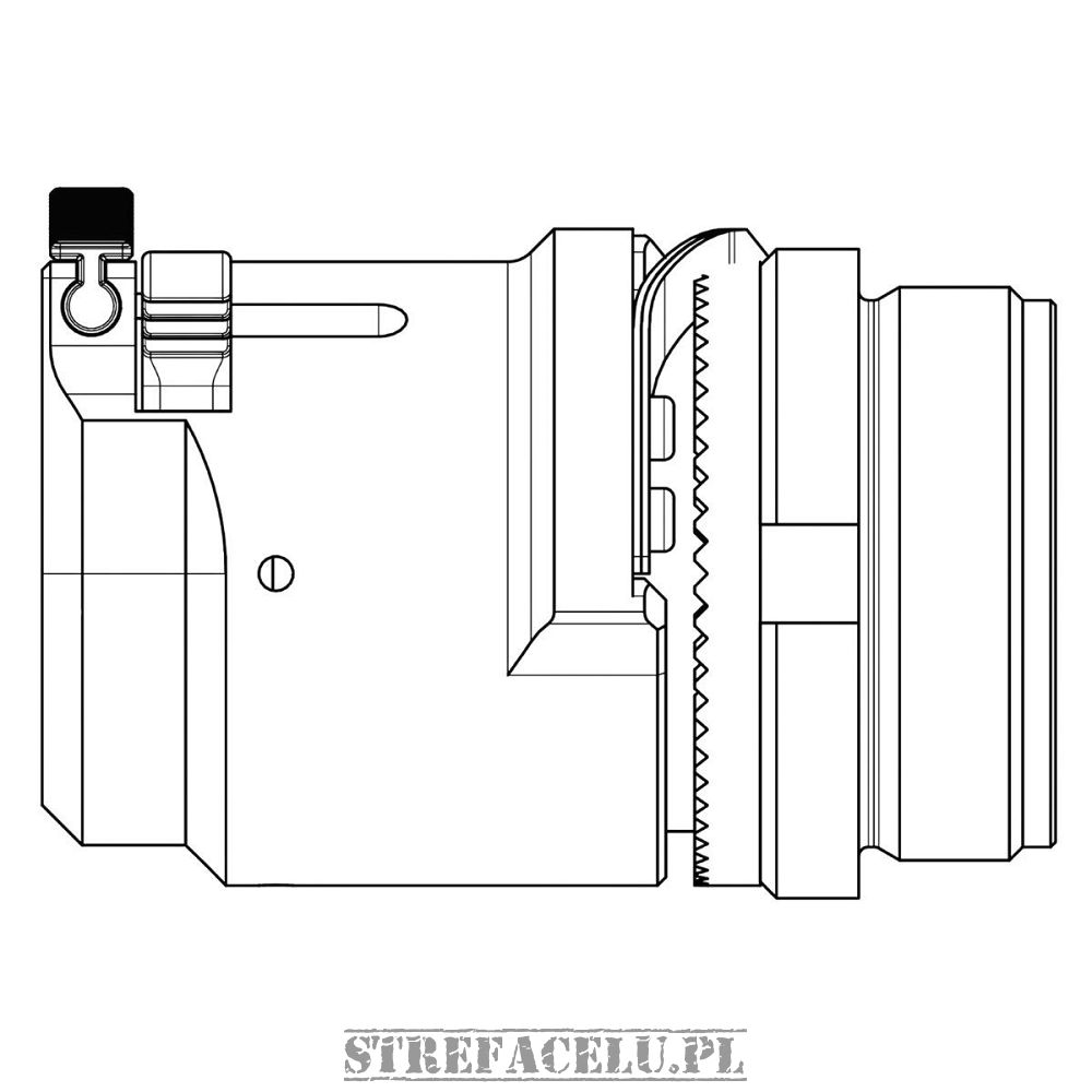 Montaż B&T Print-X HUB Adapter QDN Nato .223Rem/.308Win