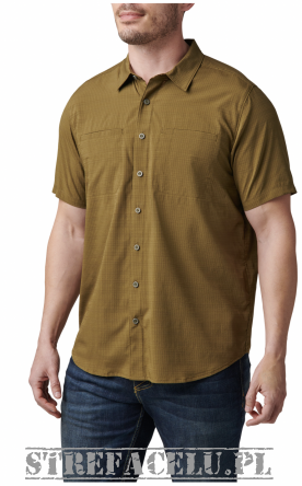 Koszula męska 5.11 ELLIS S/S SHIRT. kolor: FIELD GREEN