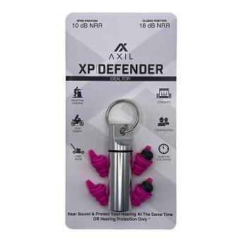 Zatyczki do uszu XP Defender - M/L kolor: Pink  - AXIL