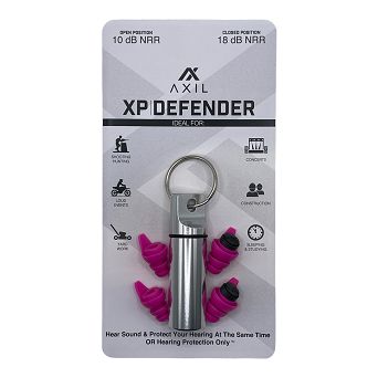 Zatyczki do uszu XP Defender - M/L kolor: Pink  - AXIL