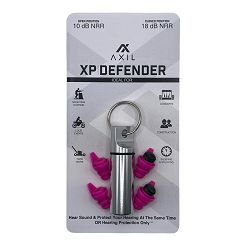 Zatyczki do uszu XP Defender - M/L kolor: Pink  - AXIL