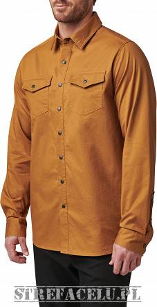 Koszula męska z długim rękawem 5.11 GUNNER SOLID L/S kolor: BROWN DUCK