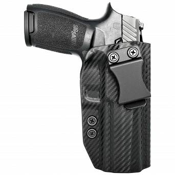 Kabura wewnętrzna prawa do pistoletu Sig Sauer P320 Full Size, RH IWB kydex, kolor: carbon