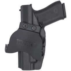 Kabura zewnętrzna prawa do pistoletu Glock 48 MOS, RH OWB kydex, kolor: czarny