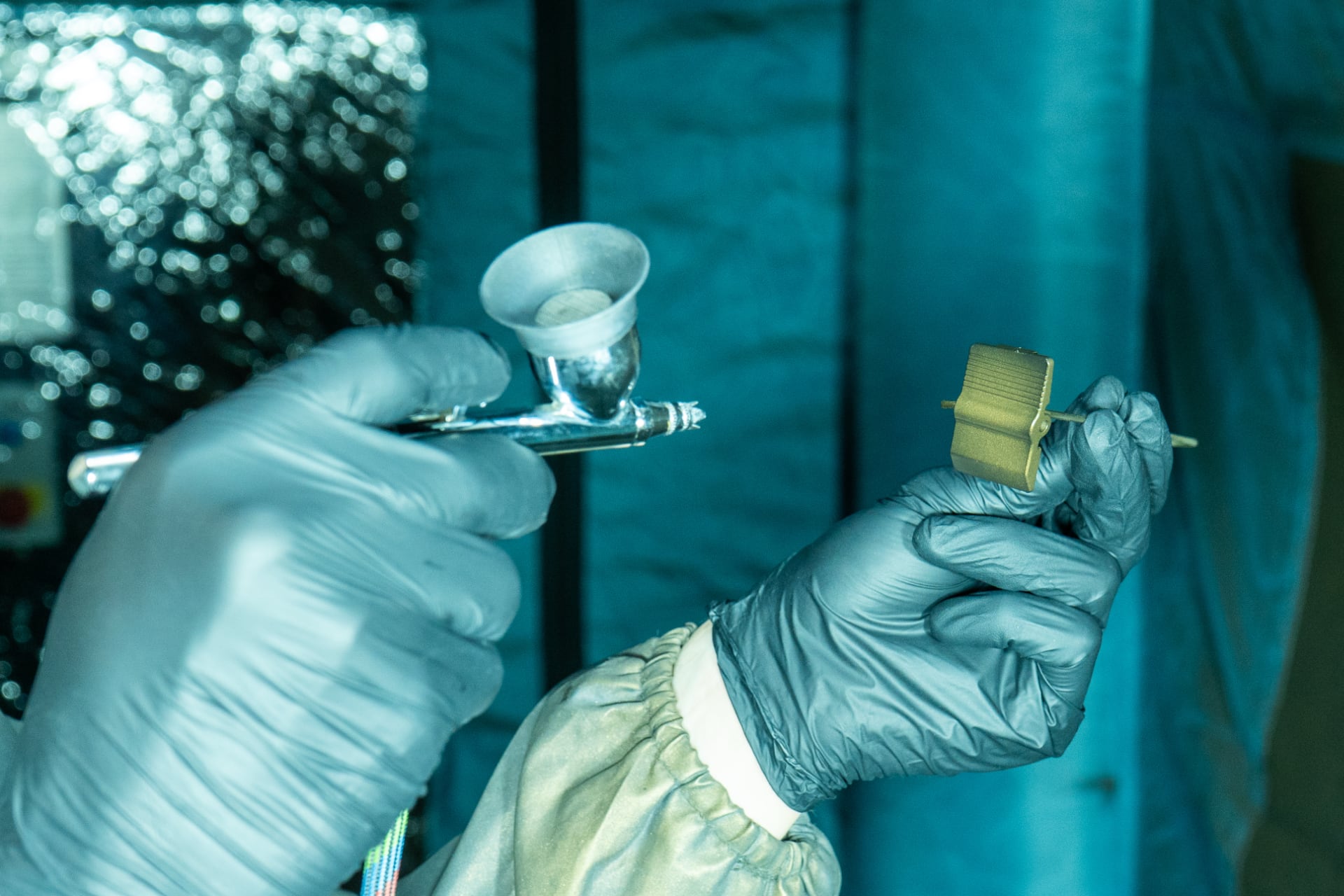 Naniesienie powłoki ceramicznej – drobne elementy